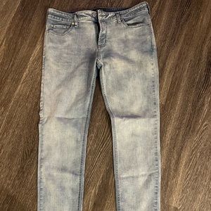 PacSun Men’s Faded Skinny Jeans (Stretch-Fit) - 33 x 32